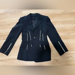Cinq a Sept Veera Rhinestone Blazer